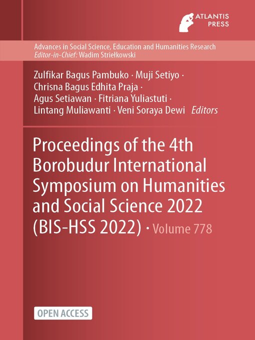 Title details for Proceedings of the 4th Borobudur International Symposium on Humanities and Social Science 2022 (BIS-HSS 2022) by Zulfikar Bagus Pambuko - Available